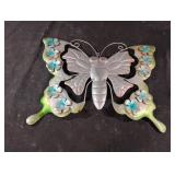 Metal butterfly wall decor