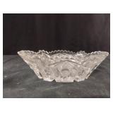 Vintage pressed glass trinket dish
