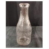Vintage 1 qt milk bottle Greensboro