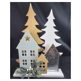 Wood Christmas Display