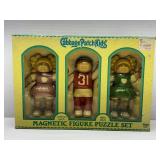Vintage Cabbage Patch Magnetic Figure Puzzle Set