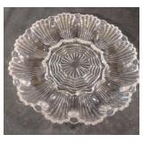 Vintage Anchor Hocking Pressed Glass Deviled Egg