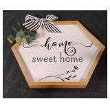 Home Sweet Home wood sign