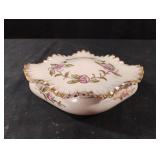Vintage Lefton Porcelain trinket dish with lid.