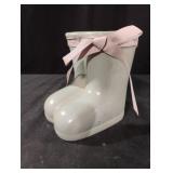 Ceramic boot planter