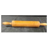 Wood rolling pin