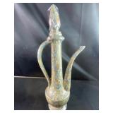 Tall pitcher pottery