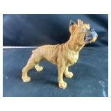 Bull dog statue
