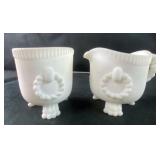 Creamer and cup
