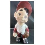 Smiley pets baseball boy figurine