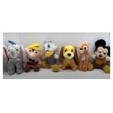 Vintage 1980ï¿½s Disney Plush lot of 6