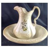 Wash Bowl And Pitcher Set