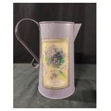Metal decorative jug