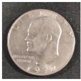 1972 Eisenhower dollar coin