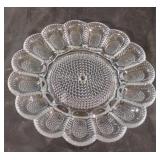 Vintage Hobnail Transparent Indiana Glass Egg