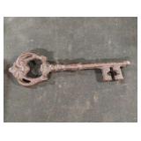 Vintage cast iron key