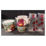 Apple salt and pepper shaker sets and more .....