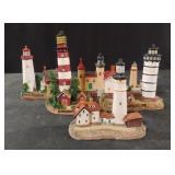 Lighthouse statues