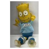 1990 Bart Simpson "Aye Caramba" plush doll