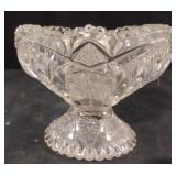 Vintage Imperial Glass pedestal bowl