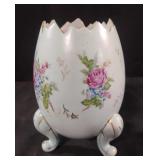 Vintage Napcoware Cracked Egg Vase Robinï¿½s Egg