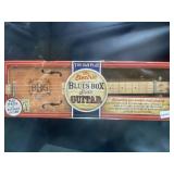 The electric blues box slide guitar