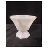 vintage Anchor Hocking Milk Glass Paneled Grape