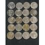 $10 half dollar coins 1991, 1974, 1971 1988, 1997