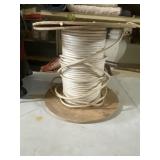 Roll of white wire