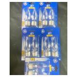 40 W lightbulbs