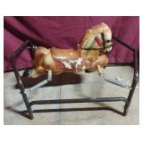 Vintage Small Spring Rocking Horse Toy