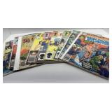 Lot of 9 Vintage Marvel Comic Books