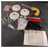 Safety light, hand saw and more......