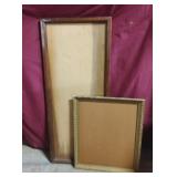 Vintage wood frames
