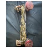 yellow and black wiring bundled together, robust