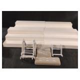 Display shelves, photo holders and ring holders
