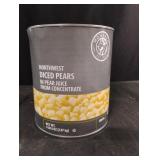 Northwest Diced Pears. 6lb 9oz