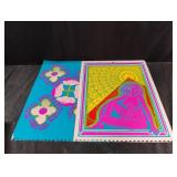 14 x 18 artwork pieces from the "1968 San