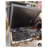 Computer monitors and keyboards