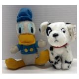 2 Vintage Walt Disney Plush Toys