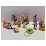 Lot of vintage fast-food & retro toy figures