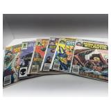 Lot of 7 Vintage Marvel Comic Book