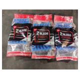 2 Blade Razors. 3-12 ct packs