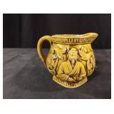 Vintage Japanese Majolica pottery creamer