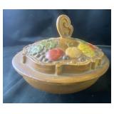 ceramic limited fruit trinket dish