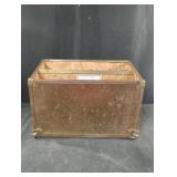 Decorative file holder with handles