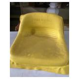 Yellow John Deere seat