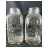 Atlas and Ball mason jars