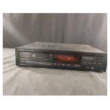 Onkyo Compact Disc Player. Powers on
