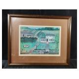 American folk art print by artist Regi Klein 21